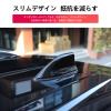 Automotive Decorations Car Roof Decoration Auto Car Shark Fin Universal Roof Antenna Dummy Aerial for Decoration ONLY (Black) view 2