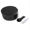 Compact desktop vacuum cleaner designed for strong suction and efficient cleaning of crumbs, dust, and debris in home and office workspaces (Black) view 3