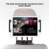 Fabater Phone Holder, Car Headrest Tablet Phone Holder 3 in 1 Extension Arm Adjustable Tablet Car Mount for 4.7-12.9in Device view 2