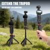 Camera Stabilizer Holder Telescopic Tripod Adjustable Length and Double Mode for Pocket 3 Stand Sportrs Mount view 2