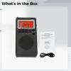 byepica Spirit Box for, Mini Led Display Am/Fm Radio Portable, USB Charging, Jack Headphone, Sensitivity High, Design Lightweight, Field Investigations for Ideal view 4