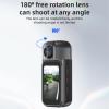 Upgraded Pov Camera, 1080p HD Action Camera, The Snap Cam, Mini Hands-Free Wearable Adventure Body Pov Pro Sports Cam with 1.4" Screen & Charging Case, For Vlogging Skiing Cycling (White, Standard) view 4