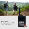 ATAK-Enabled Spec5 Ranger Magnum LoRa Communication Device with GPS, Touchscreen & QWERTY Keyboard + 32GB SD Card with Preloaded U.S. Maps, Off-Grid Communication for Emergency & Outdoor Use view 4