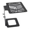 Stainless Steel Coffee Weighing Rack, Adjustable Height Coffee Scale Holder for Espresso Machine, Compact & Portable Brewing Stand for Home, Dorm, Coffee Shop(Black) view 3