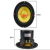 IXFOBTE 5.25 inch 148mm Yellow Fiber Glass Mid-Bass Speaker Unit 4Ohm 40W-100W Home Theater Mediant Woofer Bookshelf DIY 1pc view 4