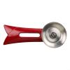 Replacement Pan Handle with Stainless Steel Reinforced Base, for Durable Cookware Handle Grip for 15.3x4.2cm Pots, Heavy Duty Kitchen Pot Handle in Black, Red, Brown,(Red) view 2