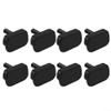 Silicone Replacement Feet for Gourmia Air Fryer - Heat Resistant Rubber Tabs 480F, Non Scratch Protection Pads for Basket, Compatible with GAF838 GAF686 GAF798 Models,(8 pcs) view 1