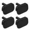 Silicone Replacement Feet for Gourmia Air Fryer - Heat Resistant Rubber Tabs 480F, Non Scratch Protection Pads for Basket, Compatible with GAF838 GAF686 GAF798 Models,(8 pcs) view 2