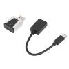 VELATEMOR Adapter, 2 in 1 Wireless Car Adapter for and Auto with 5.8G WiFi, Plug and Play, Online Software Updates, Compatible with iOS 10.0 and 10.0 view 1