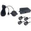 12V 22mm Car Parking Sensor Universal 4 Buzzer Reverse Backup Radar Sound Alert Indicator Probe System(Gray sensors) view 2