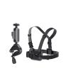 Camera Accessories Kit, Bike Kit,Compatible for Insta360 Action Camera Includes Handlebar Mount and Chest Strap,for Wearing view 2