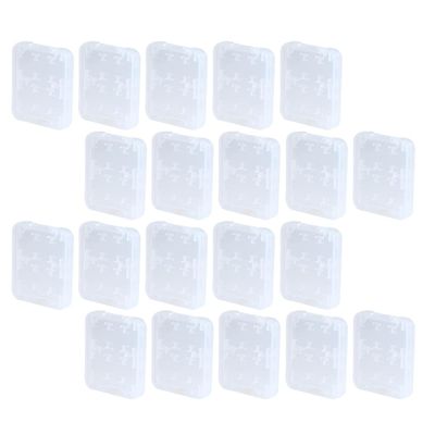 BAZEITFLOW 20pcs Memory Card Case and Card Holder with 8 Slots Portable Storage Box for Suitable for Photographers and Travel Use