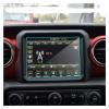 8.4" Tempered HD Clear Glass Screen Protector Compatible with Je~p Wra~gler JL 2018 Year Car GPS Navigation Car in-Dash Screen Protective view 1