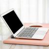 Gogogmee 2pcs Adjustable Laptop Stand Gray Small Portable Laptop Riser Cooling Holder Notebook Computer Mount for Desk Workspace view 3