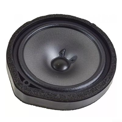 Front Door Speaker Assembly for Civic 2006-07, Replacement Audio Unit Compatible with OEM 39120-SNA-A01, ABS and Metal Interior Trim in Black/Silver