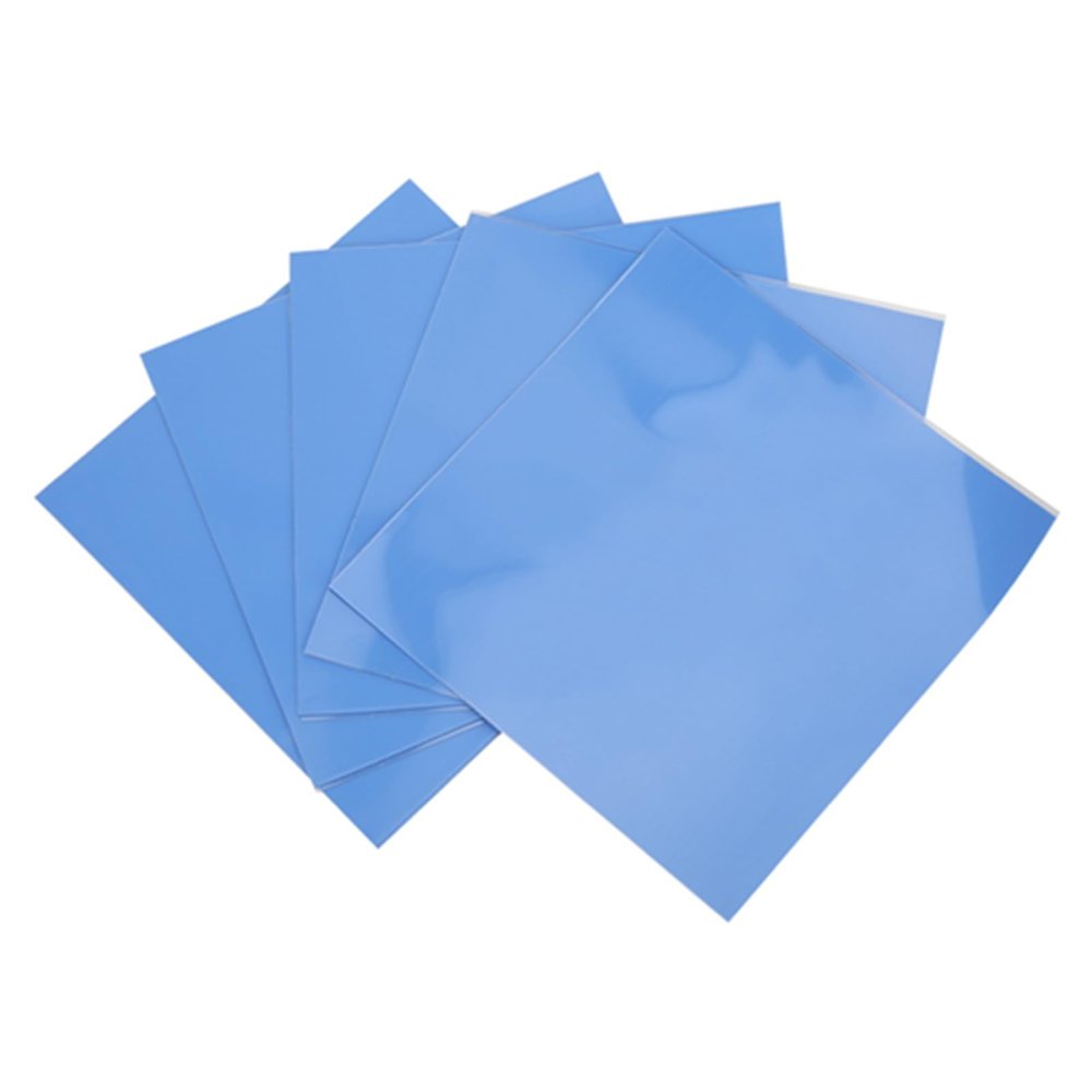 100x100x5mm Silicone Thermal Pad, Conductive Silicone Pad Heat Dissipation Sheet CPU Gpu Thermal Conductivity 1.5W / M - K for Laptop Heatsink 