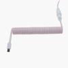 Custom Coiled Keyboard Cable with Detachable Connector,USB C to USB A or USB C to USB C Mechanical Keyboard Cable,Handcrafted Custom Length, Compatible with Mechanical and Gaming Keyboards view 4