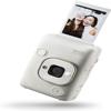 Fujifilm Mini LiPlay Hybrid Instant Camera with Mini Film, 32GB microSD Card, Charging Cable, Hand Strap and Pixibytes Microfiber Cleaning Cloth... (Misty White + 40 Sheets) view 2