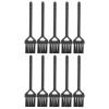 10pcs Multi Purpose Cleaning Brushes, Nylon Hair Handle for Small Household Appliances & Electronic Devices, Durable Black Set view 1