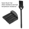 10pcs Multi Purpose Cleaning Brushes, Nylon Hair Handle for Small Household Appliances & Electronic Devices, Durable Black Set view 4