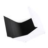 Kisangel Portable Photo Box Photography Light Tent with 30cm LED Light Strip, Foldable Small Photo Setup for Product Photography with Black and White Backdrops, Suitable for Small Business view 1