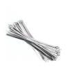 100/50Pcs Compatible For Width 4.6mm Stainless Steel Zip Tie Exhaust Wrap Coated Locking Cable Ties Multi-Purpose Metal(4.6x450mm 50pcs) view 3