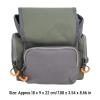Binocular Harness Chest Pack, Bino Case with Rangefinder Pouch Adjustable Binocular Case with Rain Cover Bino Harness Lightweight Compact for Bird Watching Hiking Shootings view 2