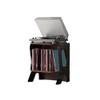 AHUCPLKN Cd Rack Now Playing Vinyl Record Holder Wooden Floor-standing Albums Display Rack view 1