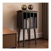 AHUCPLKN Cd Rack Living Room Minimalist CD Display Cabinet Wooden Unit Storage Holder(Brown) view 4