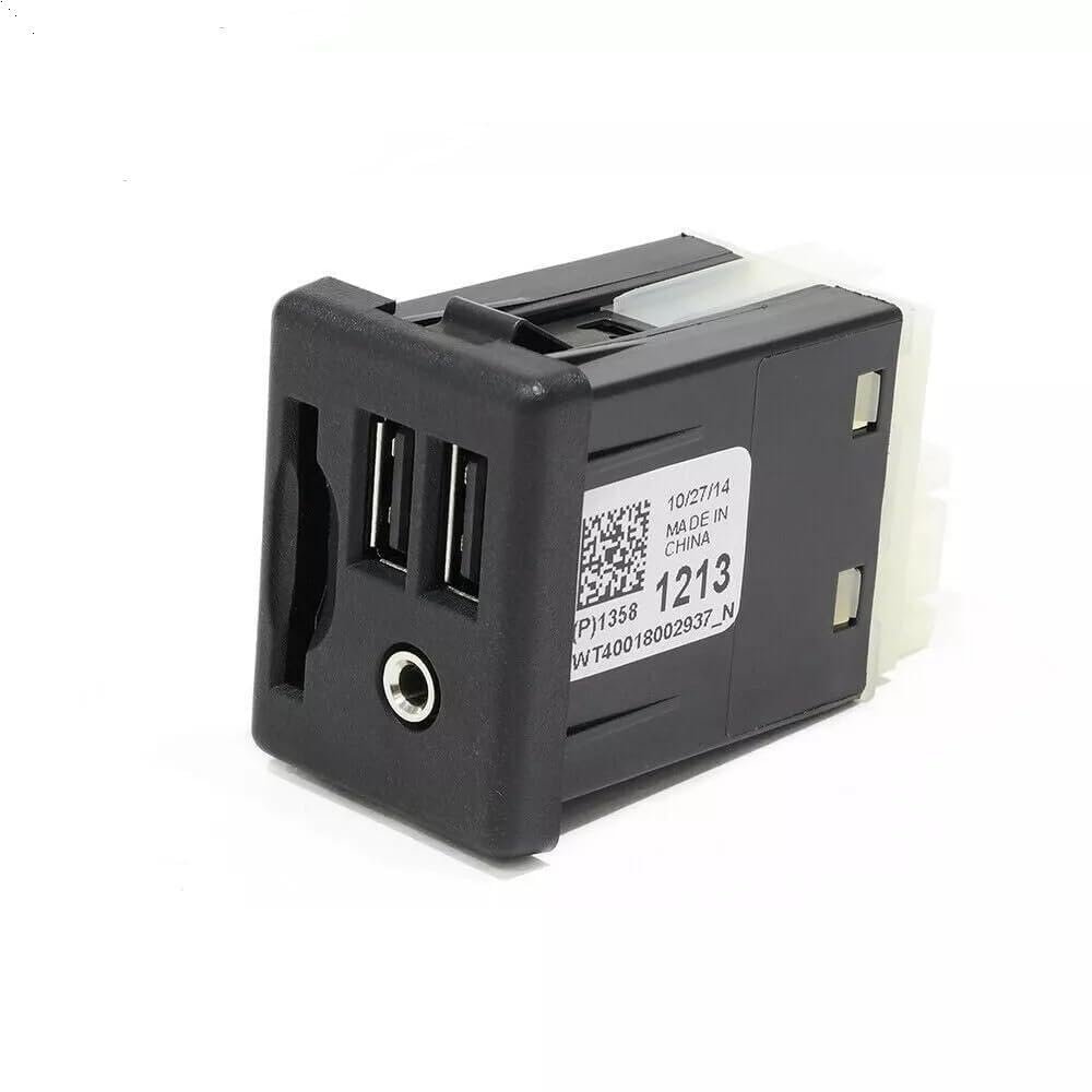 CDSYZZXZIVA 13581213 Dual USB Port SD Card Interface AUX Jack for Cadillac ATS 2013-2016