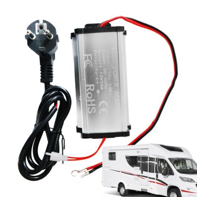 220V to 12V Power Supply | Plug and Play Appliance Converter - 220V to 12V RV Converter - for RV Camper Van Truck Vehicle Camping Road Trip Home Automotive