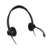 MUTOUXIA USB Telephone Headset with Noise Cancelling Mic, Binaural Wired Office Headphone, Volume and Mute Control, Lightweight Comfort Design for Call Center Customer Service view 3