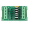 6-Channel PLC DC Amplify Board with NPN Output 5A 12/24VDC for Industrial for Relay Controller, High-Current MOSFET Switching, Optocoupler Signal Isolation, DIN Rail Mount Power Module view 1