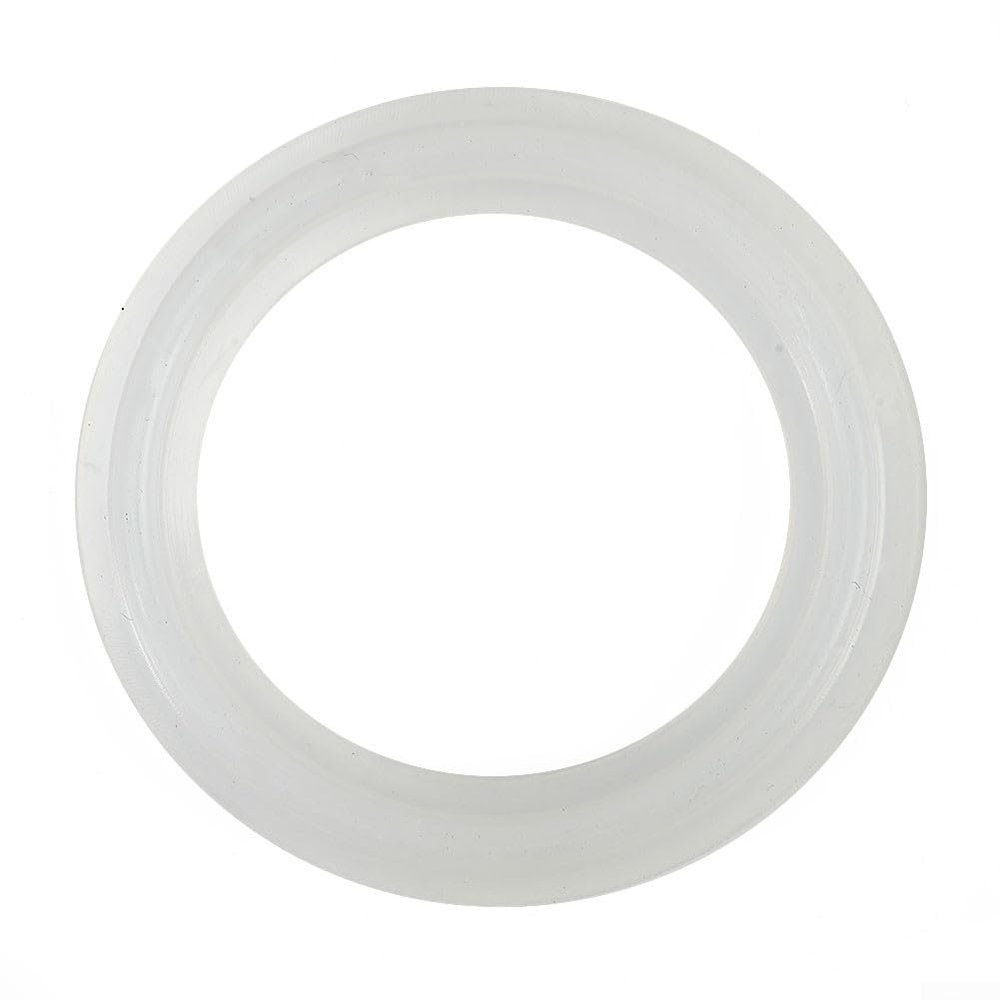 10 Pack Sanitary Silicone Gasket 35mm ID for Tri Clamp Hose Barb Ferrule. Inch (ID35MM) Food-Grade Silicone Ferrule with 50.5mm OD, BPA for