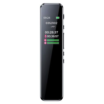 KSDWEWA New Recorder A30 Professional high Definition Noise Reduction Long Standby Large Capacity Multiple encryption one-Click Recording (32GB)