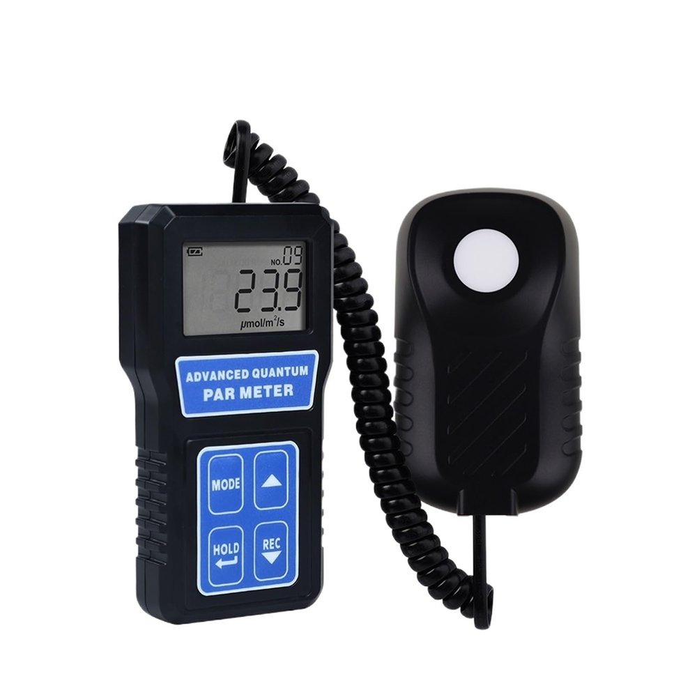 Light Meter, PAR Meter Light Tester PPFD Photosynthesis 400-700nm Wavelength W/Sensor Mode Selection Large LCD,Light Meter Photography