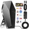 2026 Upgraded Strongest Digital TV Antenna, 3600+ Miles Range TV Antenna for Smart TVs, Indoor/Outdoor HDTV Antenna for Local Channels with Amplified Signal Booster Supports 4K 8K 1080p-38 FT Cable view 1