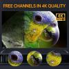 2026 Upgraded Strongest Digital TV Antenna, 3600+ Miles Range TV Antenna for Smart TVs, Indoor/Outdoor HDTV Antenna for Local Channels with Amplified Signal Booster Supports 4K 8K 1080p-38 FT Cable view 4
