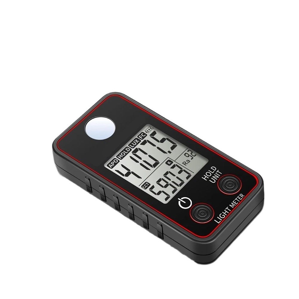 Light Meter, Digital Luxmeter Light Meter FC Lightmeter Illuminance Tester 0.5-300,000 Lux Illuminometer Photometer Luxometro,Light Meter Photography(SK-8201)