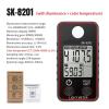 Light Meter, Digital Luxmeter Light Meter FC Lightmeter Illuminance Tester 0.5-300,000 Lux Illuminometer Photometer Luxometro,Light Meter Photography(SK-8201) view 2