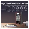 Light Meter, Digital Luxmeter Light Meter FC Lightmeter Illuminance Tester 0.5-300,000 Lux Illuminometer Photometer Luxometro,Light Meter Photography(SK-8201) view 3