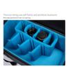 BJKIPOLDFCGH Compatible For Selen Waterproof Hard Case, Camera Lens Storage Bag With Zipper, High Capacity Studio Equipment Case view 3