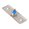 Pumixiy Stainless Steel Exit Button for Access Control Door Switch, for Slim Push Release Button for Narrow Hollow Door Frame, Electric Strike Activation, 3A 36V DC, Silver view 4