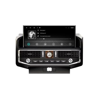 12.3 Inch Android 14 Car Stereo Radio Upgrade for Toyota Landcruiser LC200 2008-2015 Auto Stereo Replacement Multimedia Player GPS Navigation Wireless CarPlay Android Auto 8+128GB