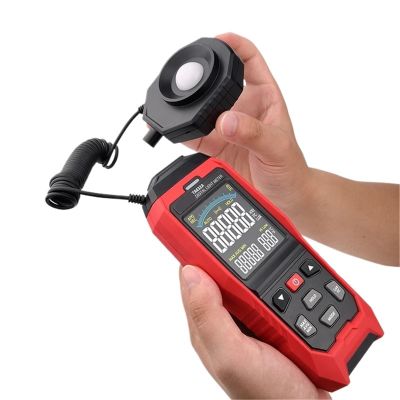 Light Meter, Digital Light Meter Photography Luxmeter Detachable Probe Illuminometer Lux/Fc Photometer Environmental Tester Camping,Light Meter Photography(TA632B)