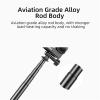 Compatible for Panoramic Action Cameras, 1.4M Telescopic Invisible Selfie Stick & Foldable Tripod view 4