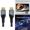 16K HDTV Cable Braided HDTV 2.2 Cord Supports 16K@60Hz for Monitors Gaming Consoles Projectors view 2
