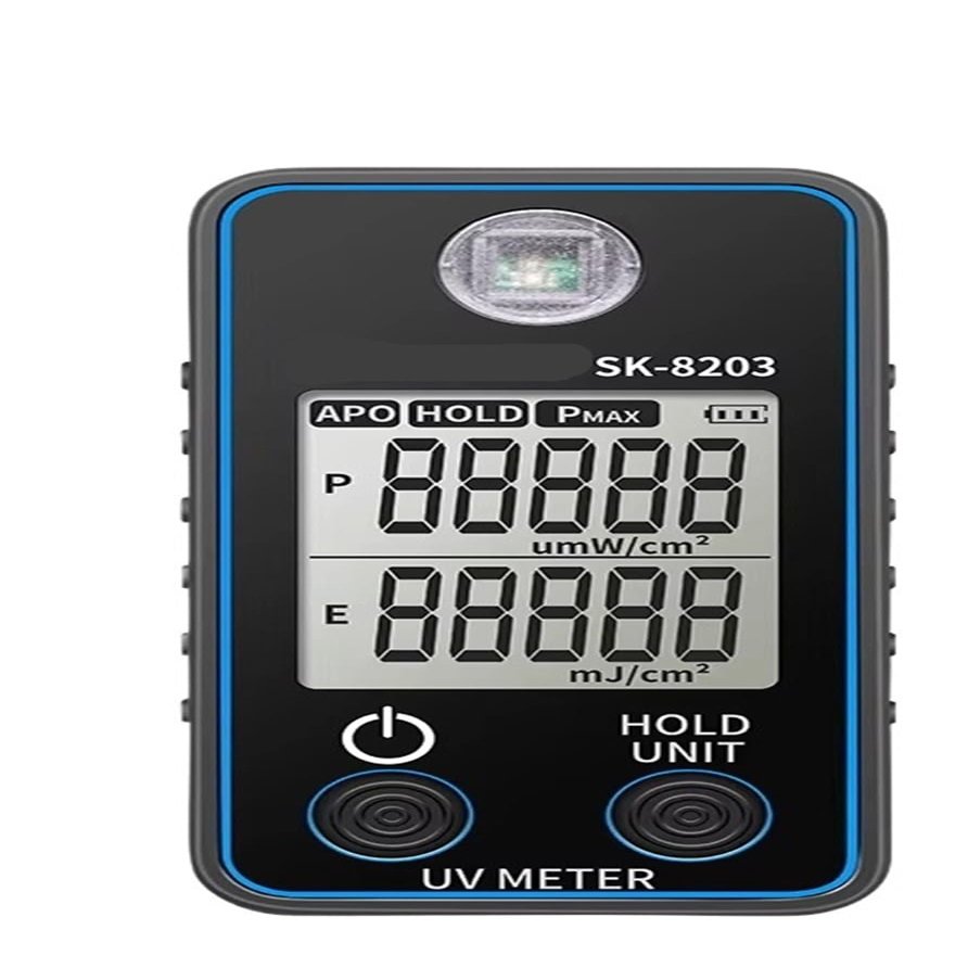 Light Meter, Digital Luxmeter Light Meter FC Lightmeter Illuminance Tester 0.5-300,000 Lux Illuminometer Photometer Luxometro,Light Meter Photography(8203)