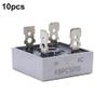 KBPC5010 Diode 50A 1000V Bridge Rectifier Power Rectifier Diode 10pcs High Current Diode Square Bridge Rectifier Stack for Industrial Applications view 4