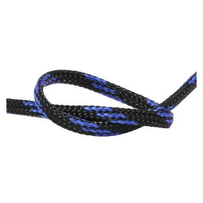 Cable Sleeves Black-Blue Braided Cable Sleeve Expandable High Density Insulated Line Protection Wire Wrap Sheath(8mm,3.0 Meters)